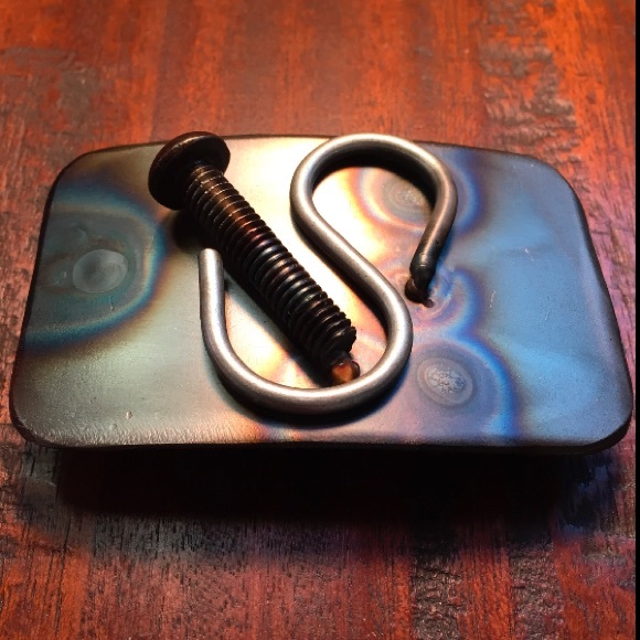🖤 Handmade artisan belt buckle - Picture 2 of 8